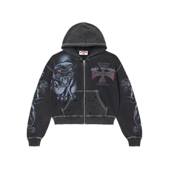 Vale Forever Hardy Boyz Zip Up Hoodie Black