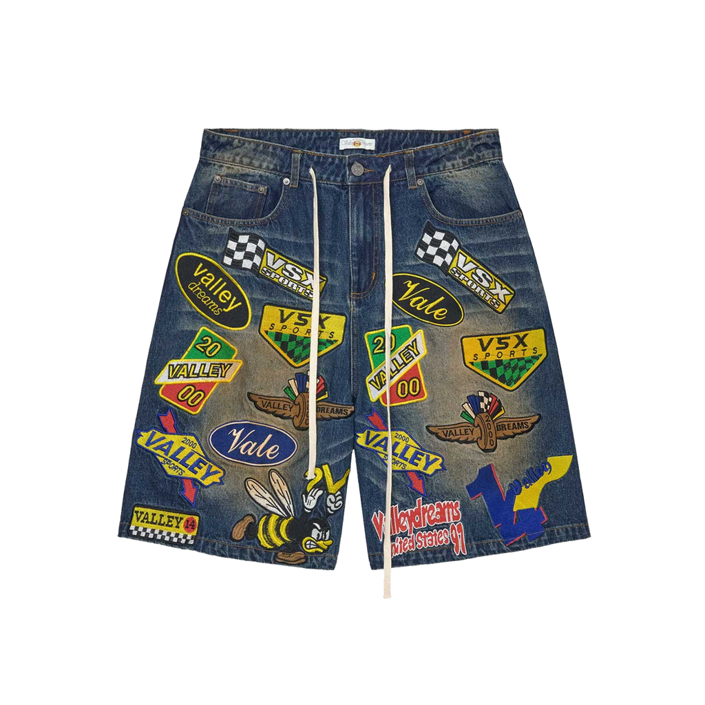 Vale Forever Passport Jorts Blue