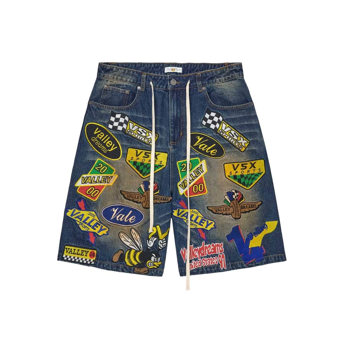 Vale Forever Passport Jorts Blue